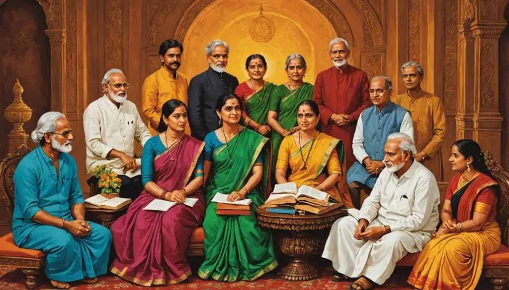 Literary Giants of India: Celebrate the poets and writers who defined Hindi literature.